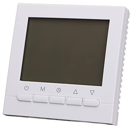 HEMOTON Thermostat kabelloses Heizgerät Fußbodenheizung Anzahl Heizgeräte Weiß