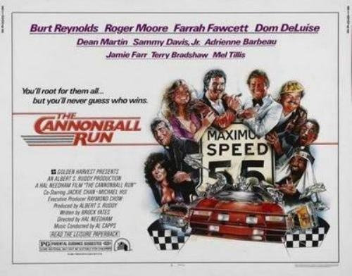 Cannonball Run Filmposter, 28 x 43 cm, #a1739
