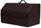 RUIHAHA Auto Organizer Kofferraum für Mercedes-Benz GLA H247 2020-2024 Wasserdicht Faltbar Aufbewahrungsbox Kofferraumtasche Multifunktion Innenraum Zubehör,B/BlackRed-XL