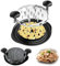 Mtlhbcg Hähnchenzerkleinerer, HäHnchen Shredder, Transparent Lid Sichtbares Hähnchenbrust Zerkleinerer Werkzeug, Groß Fleischzerkleinerer Manuell mit Ergonomischen Griffen, Suitable for Pork Chicken