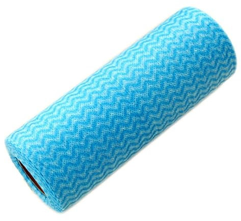 HAWILLOSCH 50 Stück Blau Vlies Geschirrtücher Saugfähige Reinigungstücher Umweltfreundlich Schmutzabweisend Geeignet Für Küche Haushalt Und Gastronomie