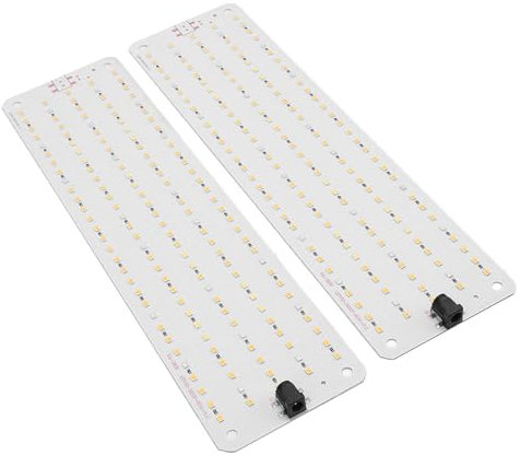 Panneau de Lumière de Croissance, 12 V 300 LED Perles Bleues et Rouges pour Plantes, Lumière de Croissance de Plantes avec Minuterie 3 H, 6 H, 12 H, 6 Vitesses de luminosité,