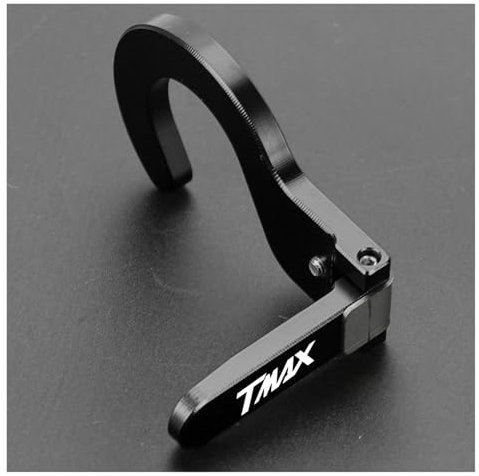 Hupenverlängerungsknopf FÜR TMAX560 TECH MAX ABS TMAX560ABS TMAX560DX 2020-2024 2023 2022 Schalter Taste Abdeckung Horn Taste Shell Verlängerung Halterung(Black with logo)