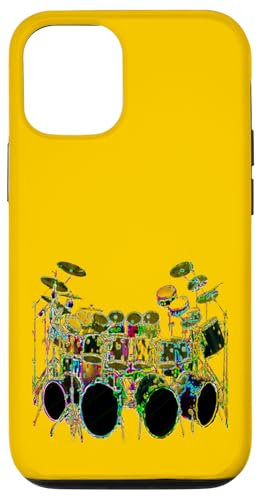 Custodia per iPhone 12/12 Pro Batteria grande con molti tamburi