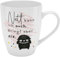 H:)PPY life Becher mit Motiv Nett | Tasse mit Spruch, New Bone China Porzellan, 35 cl, mit Geschenkbaderole | lustiges Geschenk, Geburtstag | 74186