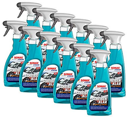 SONAX 12x 02382410 Xtreme ScheibenKlar ScheibenReiniger 500ml