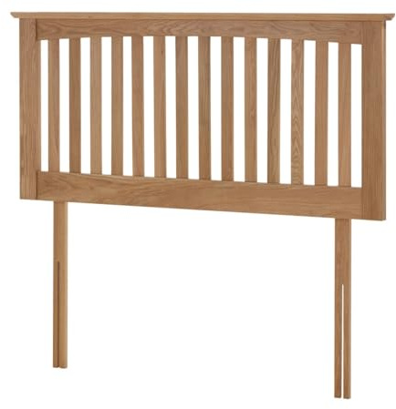 Vivaldi 100% Genuine solid oak headboard.Wood shaker (5ft king)