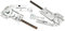 CERNIERA DX SX PORTA LAVASTOVIGLIE F880 F550 TP600 TT600 REX ELECTROLUX ZANUSSI RICAMBIO ORIGINALE
