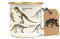 Gift Republic Taza esmaltada de dinosaurio.