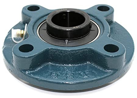 (2 Stück) DOJA Industrial | Kugellager mit Halterung UCFC 207, Kugellager mit Achse (40 mm), Kugellager mit Halterungen für: Fräse, 3D-Drucker, Drehbank, Heimwerken