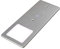 kalb | LED Unterbauleuchten silber 5W- sehr flache Küchenleuchte mit Touch-Dimmfunktion Einbaustrahler Einbauspot, Auswahl:1er Set warmweiss