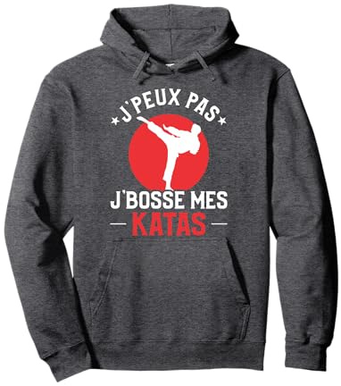 Idée cadeau karaté art martial pour joueur de karaté Sweat à Capuche