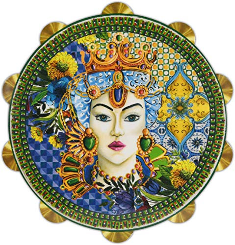Baci Milano - Tagliere Piccolo TAMBURELLO in MELAMINA - 17,5 cm - JDRUM2.SIC01