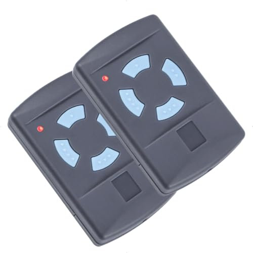Télécommande de Garage Sdre HSM4 868 MHz télécommandes de Portail pour avec Remplacer Les émetteurs 868 MHz HS4 HSM2 HSP4 868 HS1 868 Tubauto HSM4 868 Tubauto HS4 868Fréquence -2PACK