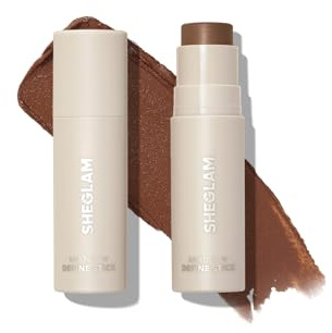 SHEGLAM Snatch 'n' Define Creme Konturenstift, Langanhaltender Hochpigmentierter Schweißresistenter Gesichtsbronzer Makeup-Camel Suede