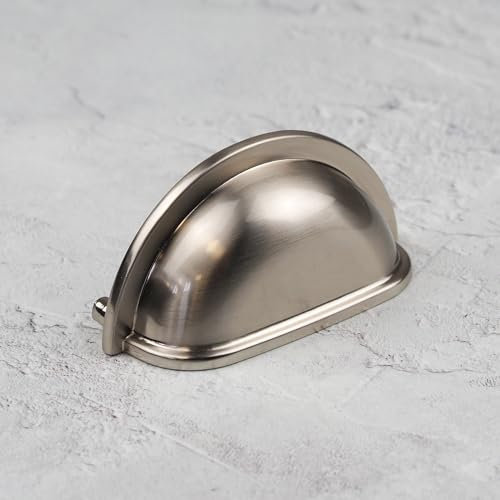 76mm Brushed Nickel Cabinet Cup Handle