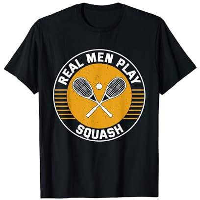 Squash-Spieler spielen - Echte Männer spielen Squash T-Shirt