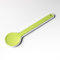 Trebonn IN Nest&Serve Ensaladera de Melamina Práctico y Ahorra Espacio 27,5 x 7,5 x 0,8 cm (Verde/Blanco)