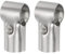 QUARKZMAN T Tubería Abrazadera Conector 2uds Estructural Tubería Conector Cadena Enlace Valla Abrazadera Inoxidable Acero Esquina Extremo Rieles Abrazadera para OD 1-1/4 (30mm)
