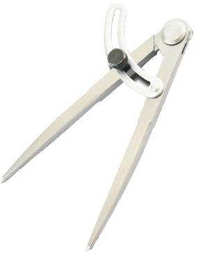 Molyorch Zeichenkompass 200 mm, Tischler Zirkel Flügelteiler für Holzbearbeitung, Kreiszeichnung, Metall- und Lederverarbeitung, Kompass mit Stifthalter