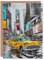 Artery8 New York City Taxi Autos Times Square Geburtstagskarte