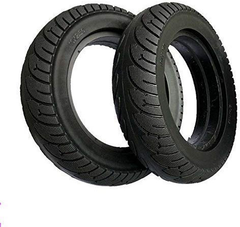 NedLoN 10x2,50 Reifen 10 Zoll Vollgummireifen für Roller Balance Drive Fahrrad Elektrofahrzeug