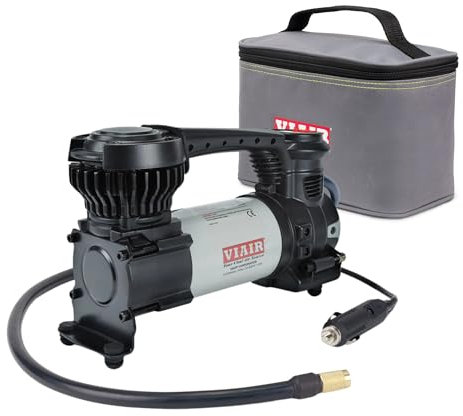 VIAIR Digital EVC85P - Inflador de neumáticos portátil para automóvil, SUV y camión | Función de apagado automático preestablecido | Bomba de neumáticos de carretera de 12 V compresor de aire 60 PSI