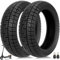 10.5 * 2.75 Tubeless-Reifen für Segway Ninebot P65 P100 P100su Elektroroller 10-Zoll Ersatzreifen Schlauchloser Reifen Langlebiger, Rutschfester Gummi Vorne und Hinten Ersatzräder für Scooter (2 PCS)