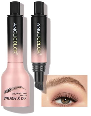 Augenbrauenstift Härchenzeichnung,Microblading Augenbrauenstift Wasserfest Langanhaltenden,3D Eyebrow Pencil,Abgewinkelter Augenbrauen BüRste,Kann Leicht Natürliche Superfein Augenbrauenfarbe(02)