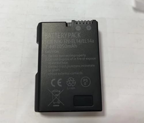 OCOIXINH MH-24 EN-EL14 Battery Compatible For Nikon D3200 D3100 D3400 D3300 D3500,D5100 D5200 D5300 D5600 D5500,Df DSLR Coolpix P7000 P7100 P7700 Digital SLR Cameras,etc.