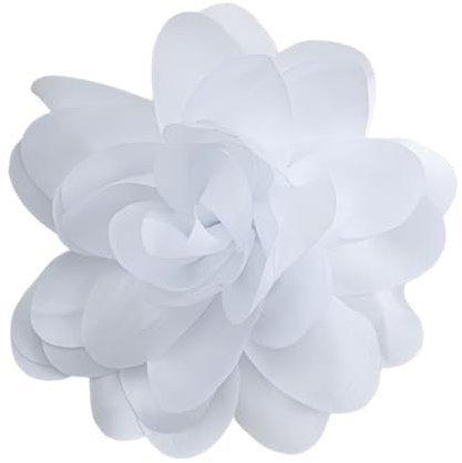 Morain Elegante Stoff-Blumenbrosche zum Anstecken, schöne Stoff-Blume, Anstecknadel, Accessoire, Brosche, Schmuck für Damen, Flower diameter is about 13CM, Stoff und Legierung