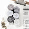 Scrapbooking Zubehör Stickers Set,6 Rolls English Themed Aesthetic PET Washi Tape Stickers,Decorative for Journaling,Bullet Journal Zubehör,Photo Album,Notebook,DIY Crafts(Romantic Letter Series)
