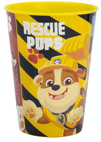 Stor Gobelet en plastique réutilisable de 260 ml Pat' Patrouille Boy