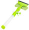 SKISUNO Multi Function Window Wiper with Water Spray Glass Cleaning Tool Windows Mirrors and Tiles Green