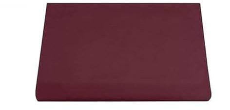 Toldo Retráctil Superior Tela De Repuesto, Exterior Sombrilla Cubierta De Toldo, Tela De Poliéster Impermeable con Cenefa Frontal para Patio, Terraza O Balcón(Rosso,5x1.5m)
