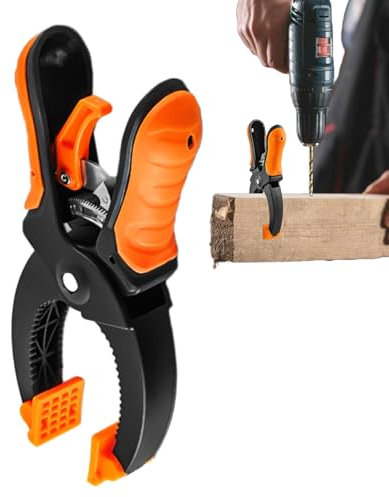 Wooden Rack Clamps Quick Release Spring Clamps for Woodworking - Ergonomic Fixing Tool for Carpenters and Handwork Enthusiasts