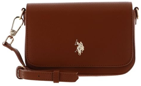 U.S. POLO ASSN. Umhängetasche Mansion Flap Crossbody Bag Tan braun