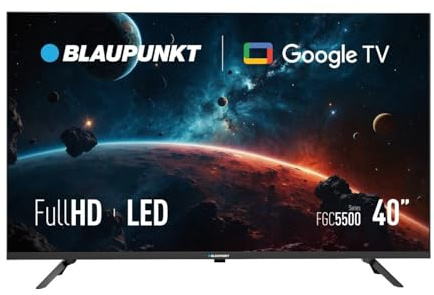 BLAUPUNKT40FGC5501S 40-Zoll-Fernseher, Full HD 1080p, Smart TV mit WLAN, HDMI, USB, Streaming-Apps, Fernbedienung