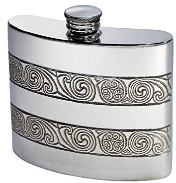 Wentworth Pewter Kells Pewter Kidney Hip Flask