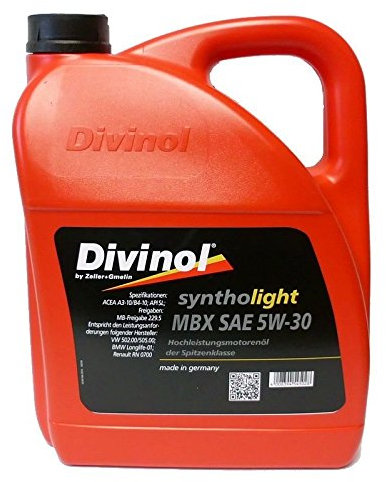 Divinol 49210 Syntholight MBX SAE 5W30 5 Liter Motorenöl