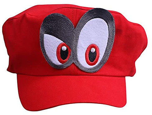 thematys® Super Klempner Superheld Kindheitshelden Mütze Kostüm-Set für Erwachsene & Kinder perfekt für Fasching, Karneval & Cosplay - Klempner Kostüm als Faschingskostüme Kinder Cappy Cap (Style 003)
