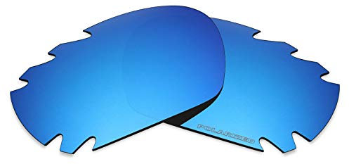 Mryok Verres de rechange pour Oakley Jawbone Vented Options, Polarizé anti-transpirant - Bleu glace, Taille unique