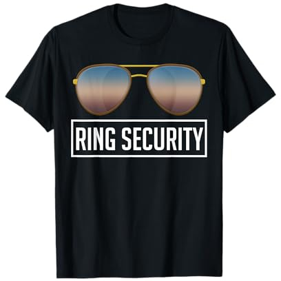 Trauzeuge Trauung Kinder Ring Security Ringträger Hochzeit T-Shirt