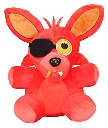 uiuoutoy Fünf Nächte bei Freddys Plüsch Spielzeug Rot Foxy Fuchs Plüschtier FNAF Kuscheltier Kinder Geschenk