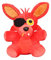 uiuoutoy Fünf Nächte bei Freddys Plüsch Spielzeug Rot Foxy Fuchs Plüschtier FNAF Kuscheltier Kinder Geschenk