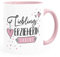 SpecialMe® Tasse Lieblings-Erzieherin personalisierbar mit Namen persönliche Geschenke kleines Dankeschön inner-rosa Keramik-Tasse