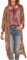 Bsubseach Women Mesh Lace Beach Kimono Cardigan Open Front Swimsuit Cover Ups Swimwear Brown