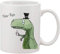 Tea Rex - Tazza in ceramica con scritta Looks Like A Sir