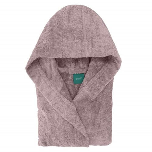 Somma Accappatoio Bellagio Spugna Rosa Amber di Puro Cotone idrofilo con Taglio Sartoriale e Potente Potere Assorbente 440 gr XL