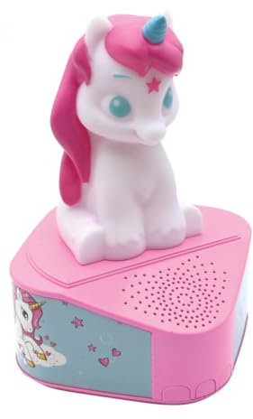 Lexibook - Bluetooth Haut-Parleur w. Unicorn Figur (BTD80UNI)